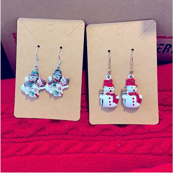 7pcs Adorable Christmas Spirit Stocking Stuffers, Festive Holiday Winter Jewelry - Picture 7 of 16
